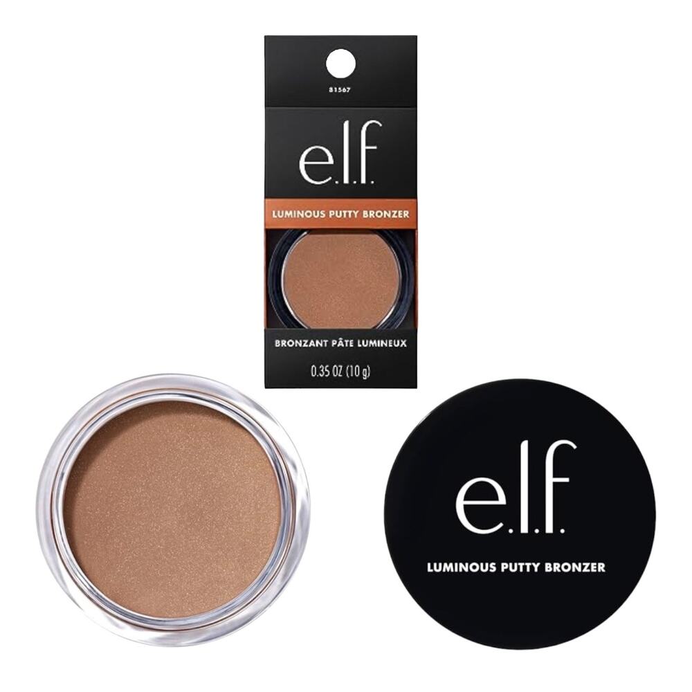 NEW e.l.f. Luminous Putty BRONZER Putty to Powder Radiant Glowing Summer Fridays